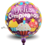 G - 003 globo feliz cumpleaños D DL-381 C/20 MW853-2C-6