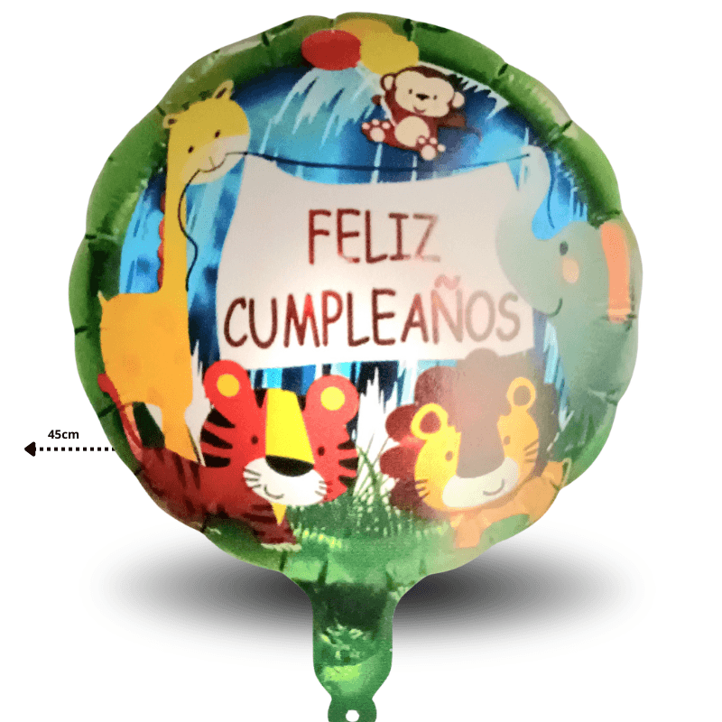 G - 004 globo feliz cumpleaños C DL-379 C20 MW853-2C-6