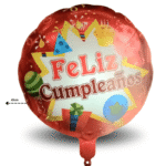 G - 004 globo feliz cumpleaños F DL-379 C/20 MW853-2C-6