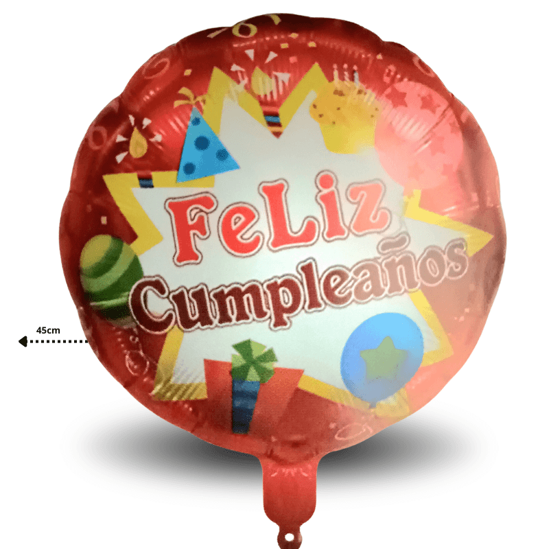G - 004 globo feliz cumpleaños F DL-379 C20 MW853-2C-6
