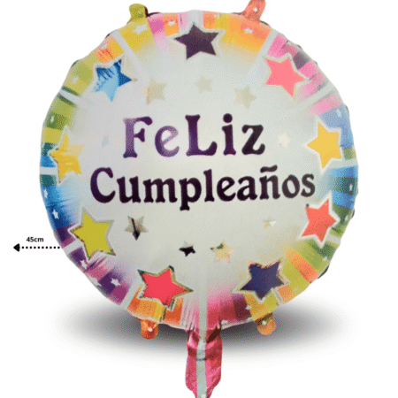 G - 005 globo feliz cumpleaños A DL-501 C/20 MW853-2C-6