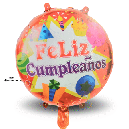 G - 005 globo feliz cumpleaños B DL-501 C/20 MW853-2C-6