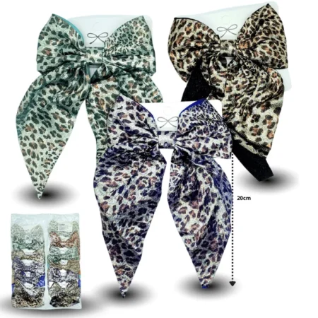 J - 004 pico moño animal print C/12 26K04