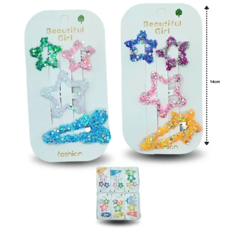 J - 007 cuca estrella hojuelas set 4pzas C/12 26K62