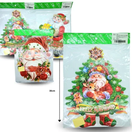 N - 008 cartón navideño 30cm C/12 XH0736
