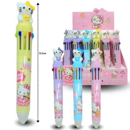 P - 016 pluma varias tintas kitty C/36 i-58