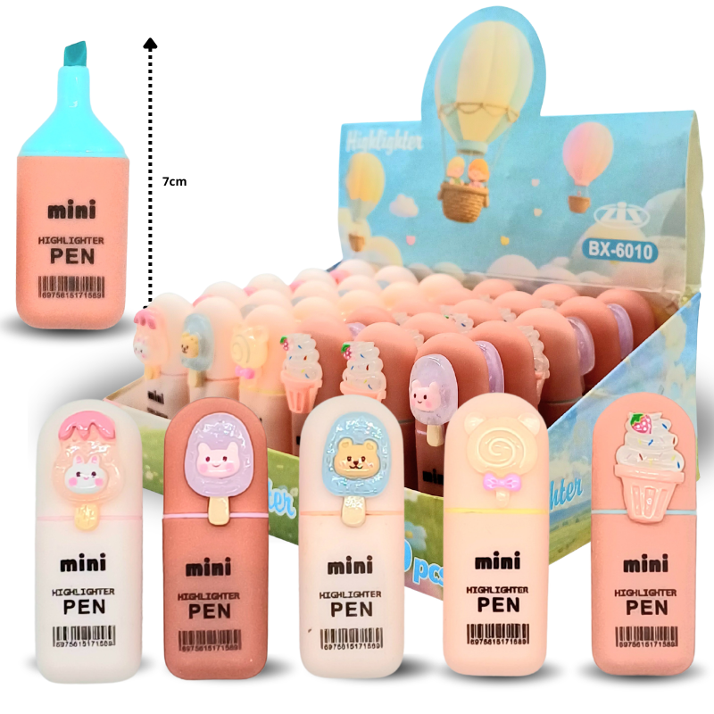 P - 058 marcatextos mini PALETAS Y HELADOS C30 25M-52