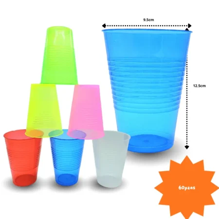 Q - 512 vaso fiesta clarificado C/60 ROB GRC
