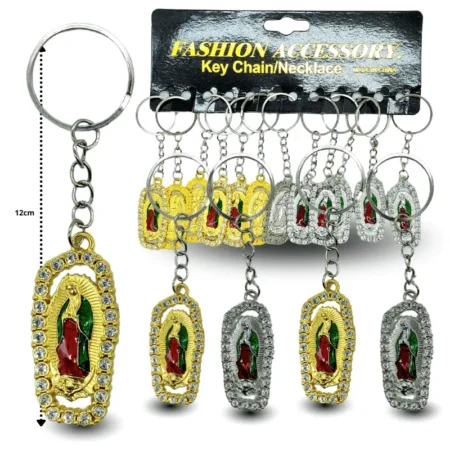 R - 006 llavero religioso metalico C/12 26-F67