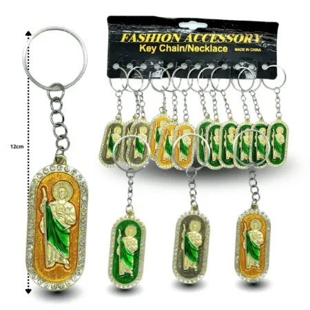 R - 008 llavero religioso metalico C/12 26-F69
