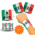 SEP - 022 muñequera elástica MEXICO C/12 4700