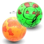 T - 180 pelota hule decorada C/10 MW1281-3H-8