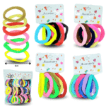 V - 006 liga licra NEON SURTIDO 6 cm set 6 pzas C/12 26L-1