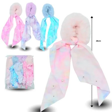 V - 045 dona peluche tela con perlitas C/12 723
