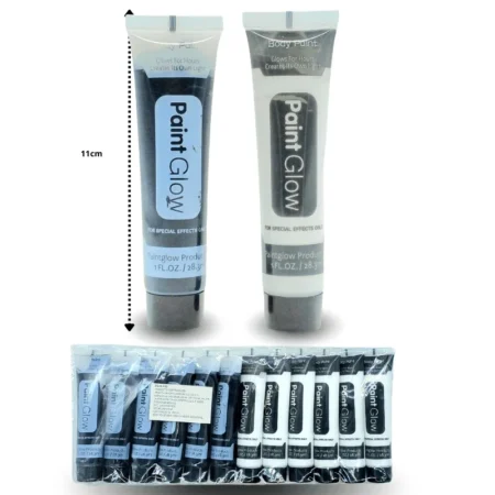Y - 055 pintura blanca y  negra C/12 26-F20