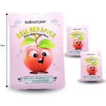 Z - 012 mascarilla facial  MANZANA ROJA C/10 H-84  o M75