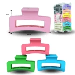 F - 023 pinza rectangular hueca 6.5cm C/12 26J-5