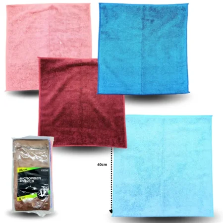 H - 008 micro fibra de alta calidad en bolsa 40x40cm C/12 JRG