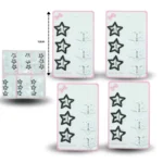 J - 025 cuca estrella set 6pzas C/12 G120-14A-9