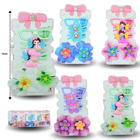 J - 025 pico par flor pico par decorado y pico lentes set 5 pzas C/12  HT-5163