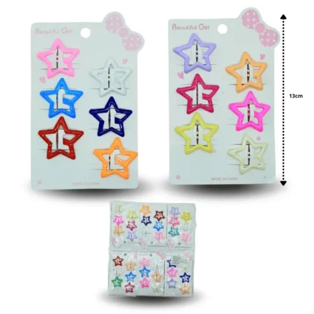 J - 048 cuca estrella set 6 pzas C/12 2607K-743