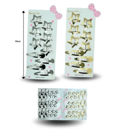 J - 053 cuca estrella con cuca regular set 10 pzas C/12 HT-5821