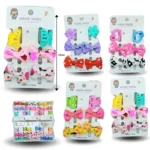 J - 055 pico moño mini y pinza mini set 6 pzas C/12 HG26J-12