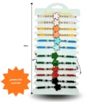 K - 009 pulsera hilo en tira ajustable C/12 26H57