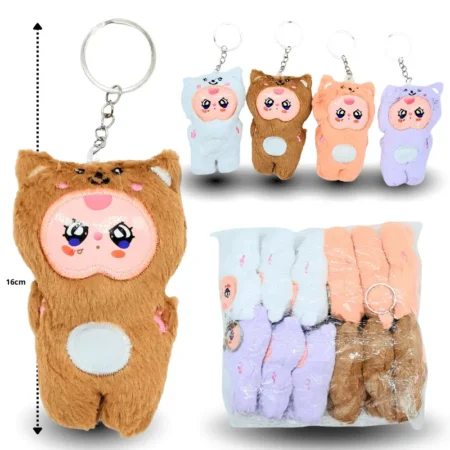 L - 058 llavero bby three peluche C/12 25K-19