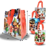 N - 003 bolsa plastificada navideña A C/12 DG26-H29