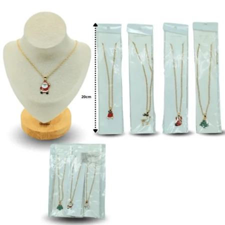 N - 043 collar navideño con dije C/12 2607K-17