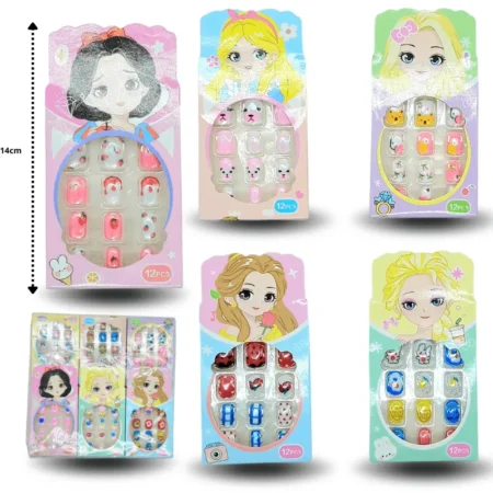 W - 005 uña decorada infantil C/12  26-G54
