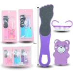 Z - 946 set de pedicure limas y cepillo para uñas set 3 pzas C/12  G195-32H-231A